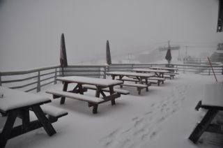 54cm of snow has fallen