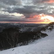 Late season snow flurries